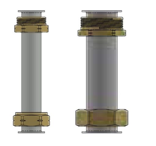 P0650 ATMOS PSC 25 -35 prodlužovací sada potrubí